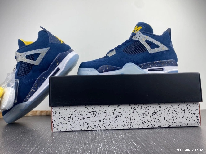 Cheap 4 AJ4-1036660 Retro Michigan Air (PE) Jordan 0806